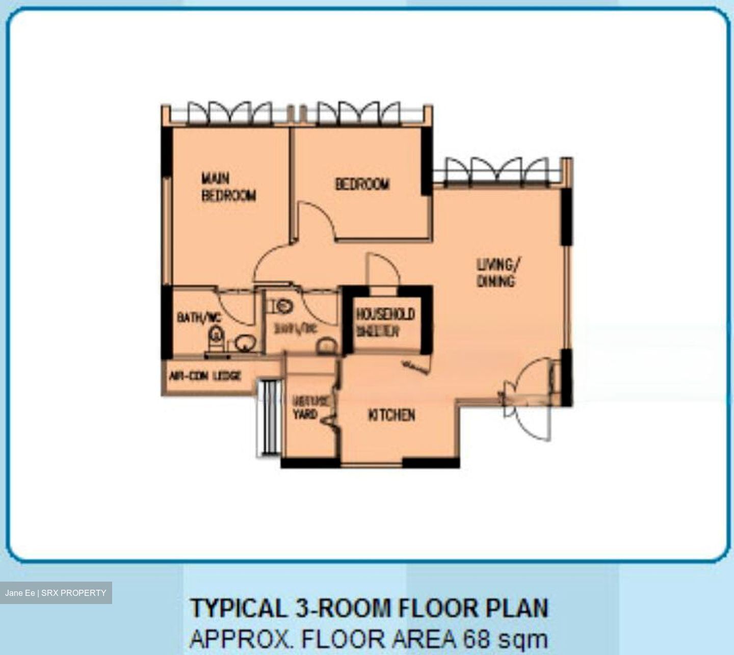 Blk 666A Waterway Woodcress (Punggol), HDB 3 Rooms #455762941